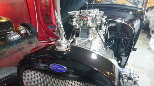 Chevy 5.7 litre V8 with Hampton Supercharger 